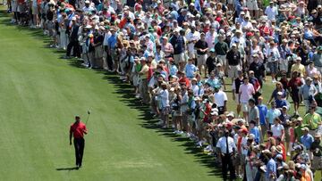 Tiger Woods en Augusta en 2009.