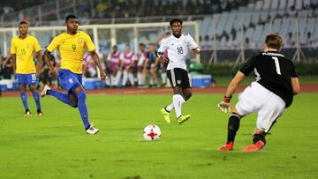 Brasil vence a Alemania y está en semis del Mundial sub 17