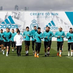 Modric no se entrenó y podría ser baja contra el Málaga