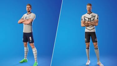Fortnite: skins Harry Kane y Marco Reus ya disponibles; precio y contenidos