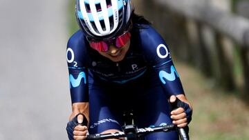 La ciclista colombiana finalizó cuarta en la última etapa e ingresó en el podio del Tour de l’Ardeche.