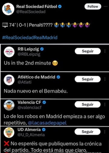 El Madrid, el Barça... Los memes más divertidos de la jornada