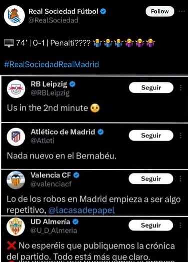 El Madrid, el Barça... Los memes más divertidos de la jornada