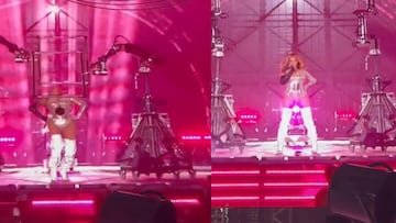 Beyoncé se hace viral tras usar brazos robóticos en su show en vivo