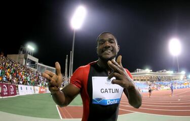Lavillenie, Gatlin y Harting, los más consistentes