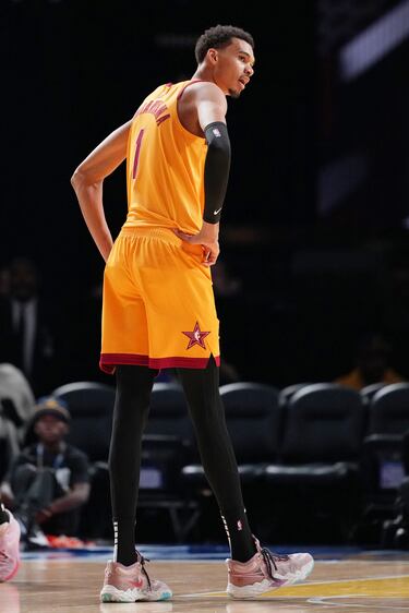 El jugador de los San Antonio Spuer, Victor Wembanyama.