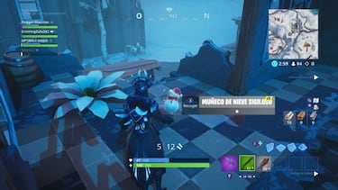Fortnite: Así es el muñeco de nieve sigiloso