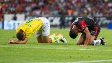 Rojinegros y el cuadro de La Fiera dividieron puntos.