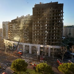 Incendio en Valencia, en directo: víctimas y heridos en el edificio de Campanar | Noticias 23 de febrero