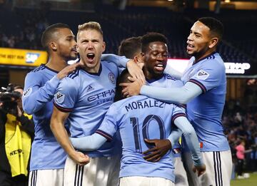 En imágenes: NYCFC venció al Union y está en semifinales