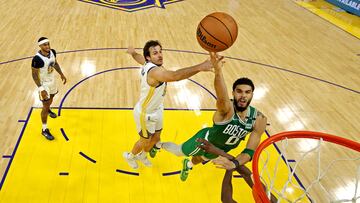 The Celtics’ Jayson Tatum’s scoring made a huge impact in Game 2, but his turnovers were costly. He will have to improve going into Game 3 in Boston.