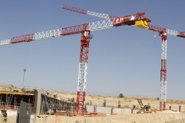 Obras en el nuevo estadio