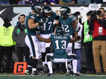 Philadelphia Eagles acaban con los sueños de los Minnesota Vikings