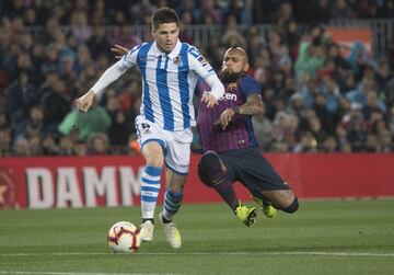 Zubeldia y Arturo Vidal.