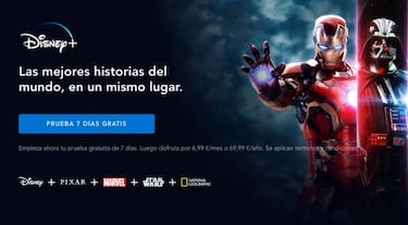 Disney+: Cómo conseguir gratis 7 días de prueba