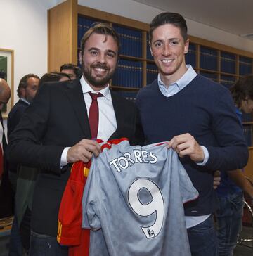 Torres con Mirko Calemme, redactor de As. 