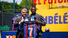 La firma del nuevo contrato de Ousmane Dembélé con el Barcelona