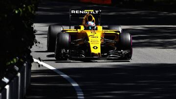 Jolyon Palmer durante el GP Canadá 2016.