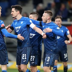 Un doblete de Baumgartner sitúa al Hoffenheim en Champions