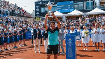 Francisco Cerúndolo es campeón del ATP de Bastad al vencer a Seba Báez