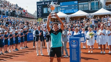 Francisco Cerúndolo es campeón del ATP de Bastad al vencer a Seba Báez