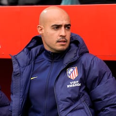 Víctor Martín, jodido y responsabilizado de la crisis del Atlético