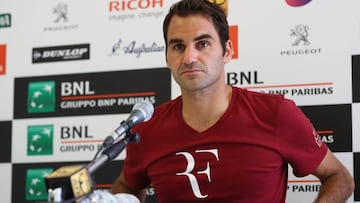 El tenista suizo Roger Federer.