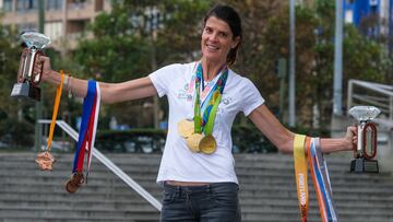 Beitia y España hockey patines, premios Mujer y Deporte