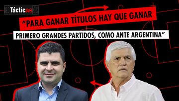 “Para ganar títulos hay que ganar primero grandes partidos, como ante Argentina”, Julio Comesaña #TacticAS