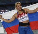 Abakumova, plata en jabalina en Pekín, descalificada