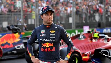Checo Pérez largará tercero en el GP de Australia