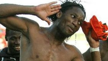 <b>VICTORIA.</b> El marfileño volvió a ser decisivo para su selección.