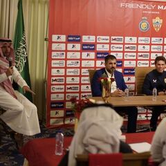 El Almería es recibido en Riad por todo lo alto