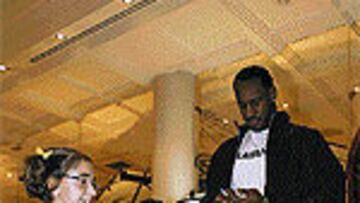 Griffith impactó a su llegada.