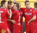 El Numancia vence por la mínima ante la Ponferradina