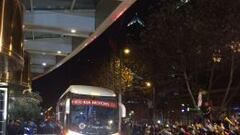 Colombia revoluciona Santiago en su llegada a la Copa