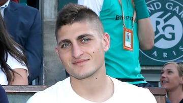 Verratti llega en silencio a Estados Unidos con el PSG