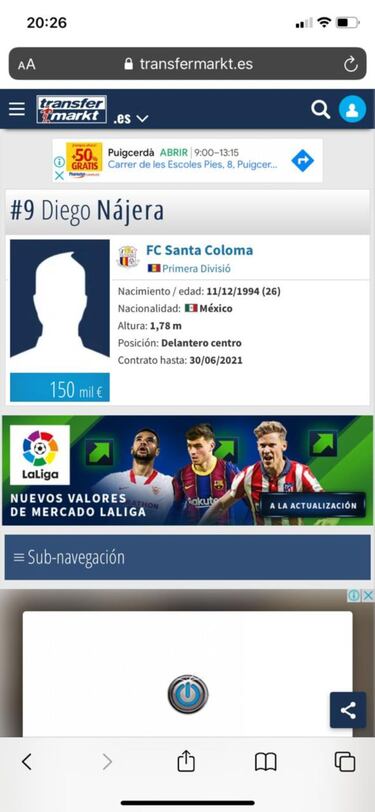 Mexicano en Andorra sueña con trascender en la Conference League