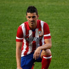 El Atlético de Madrid, último destino de Villa en España