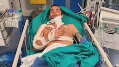 Danilo Petrucci, en el hospital tras su caída practicando motocross.