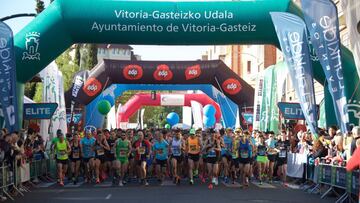 Imagen de una salida del EDP Maratón de Vitoria Martín Fiz.