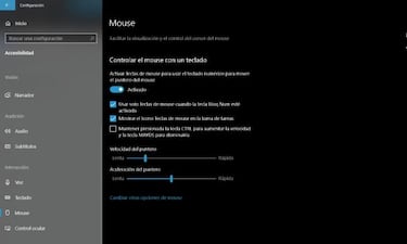 Cómo usar el teclado numérico como ratón en Windows 11