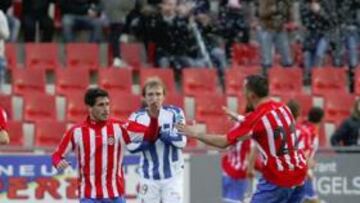 <b>ALEGRÍA. </b>El Girona sonríe después de ganar a la Real Sociedad.