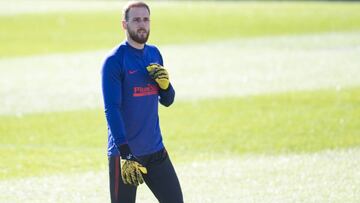 Oblak vuelve, pero no completa la sesión; Carrasco será titular