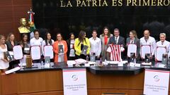 Senado de México reconoció los logros de Chivas Femenil