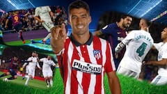 Los números de Suárez ante el Madrid que ilusionan al Atlético