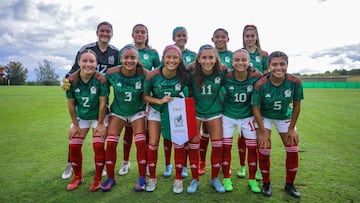 México femenil sub 17 golea a Bermudas en la CONCACAF W