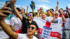 La afici&oacute;n de Inglaterra sue&ntilde;a con que Southgate les lleve a levantar el Mundial.