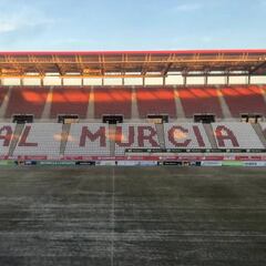 El Real Murcia abre su estadio para los transportistas