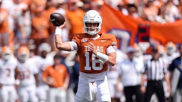 The University of Texas Longhorns football team looks to go 3-1 today as they face Sam Houston (0-3).